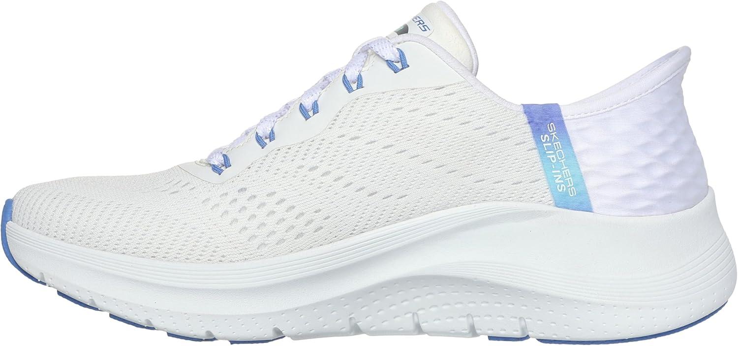 imageSkechers Womens Hands Free Slipins Arch Fit 20Easy ChicWblwhiteBlue