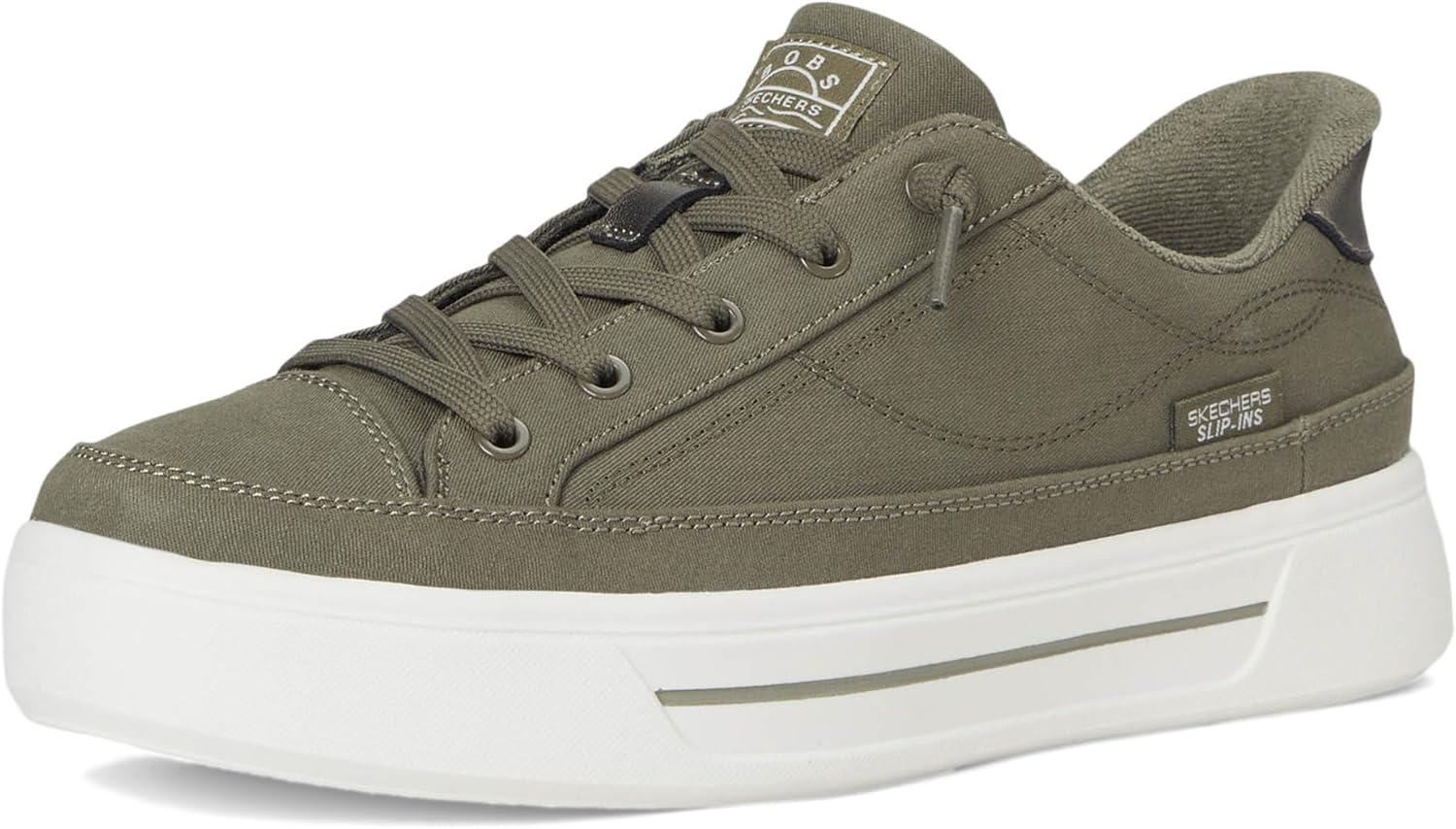 imageSkechers Womens Hands Free Slipins Bobs SocialOlive