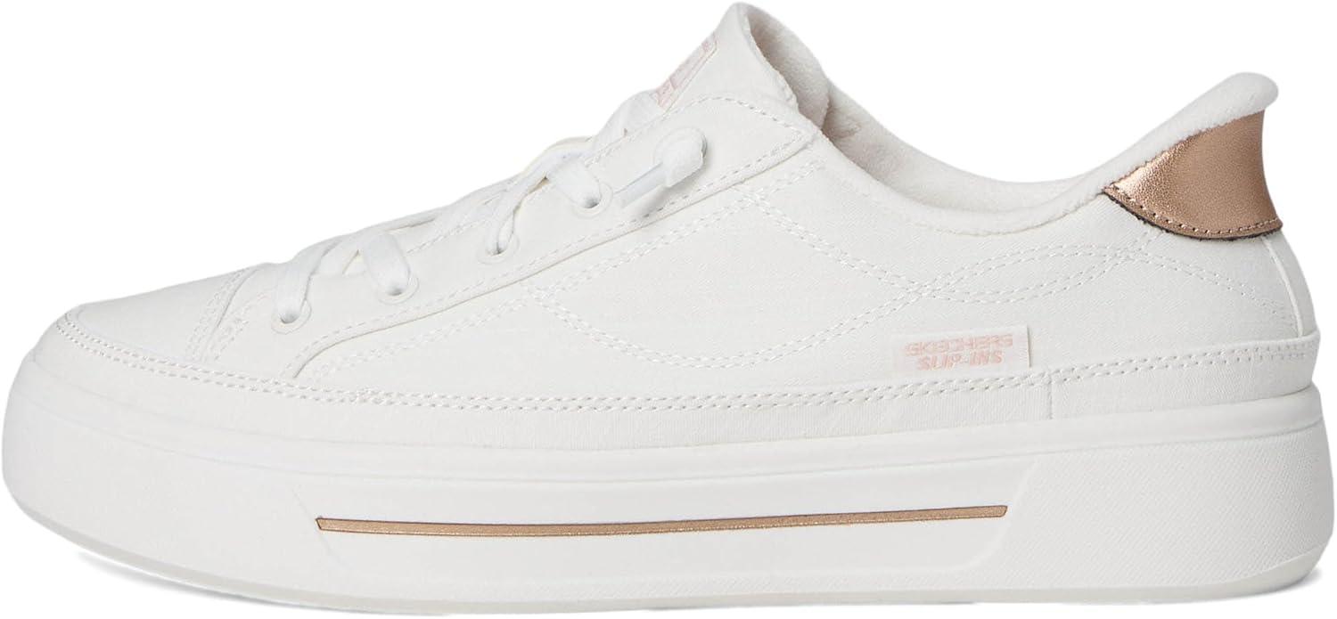 imageSkechers Womens Hands Free Slipins Bobs SocialWhite
