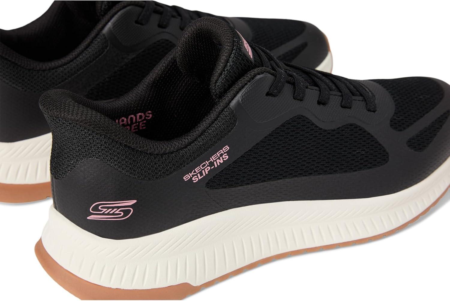 imageSkechers Womens Hands Free Slipins Bobs Squad 4 Staple LookBlack