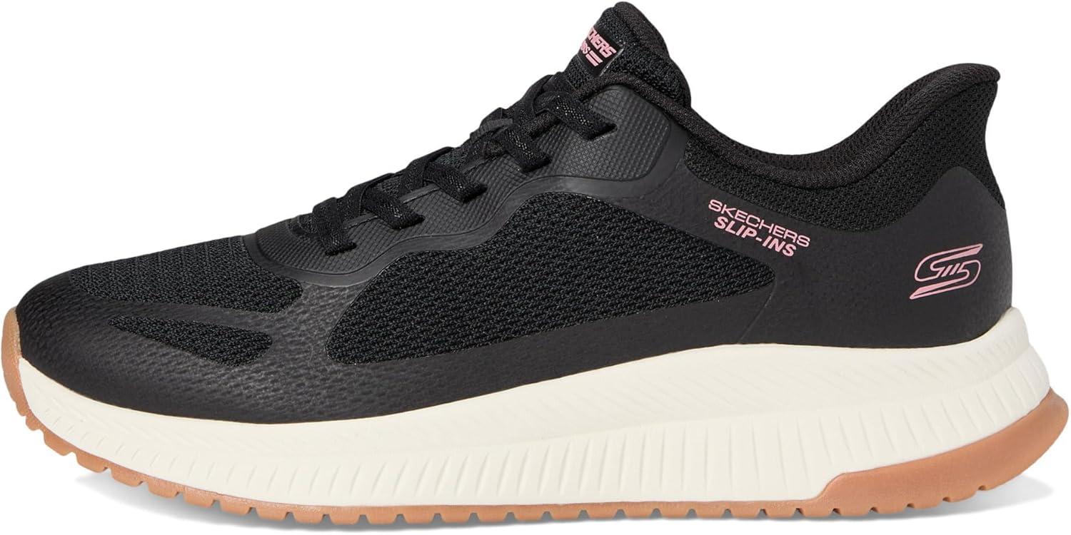 imageSkechers Womens Hands Free Slipins Bobs Squad 4 Staple LookBlack