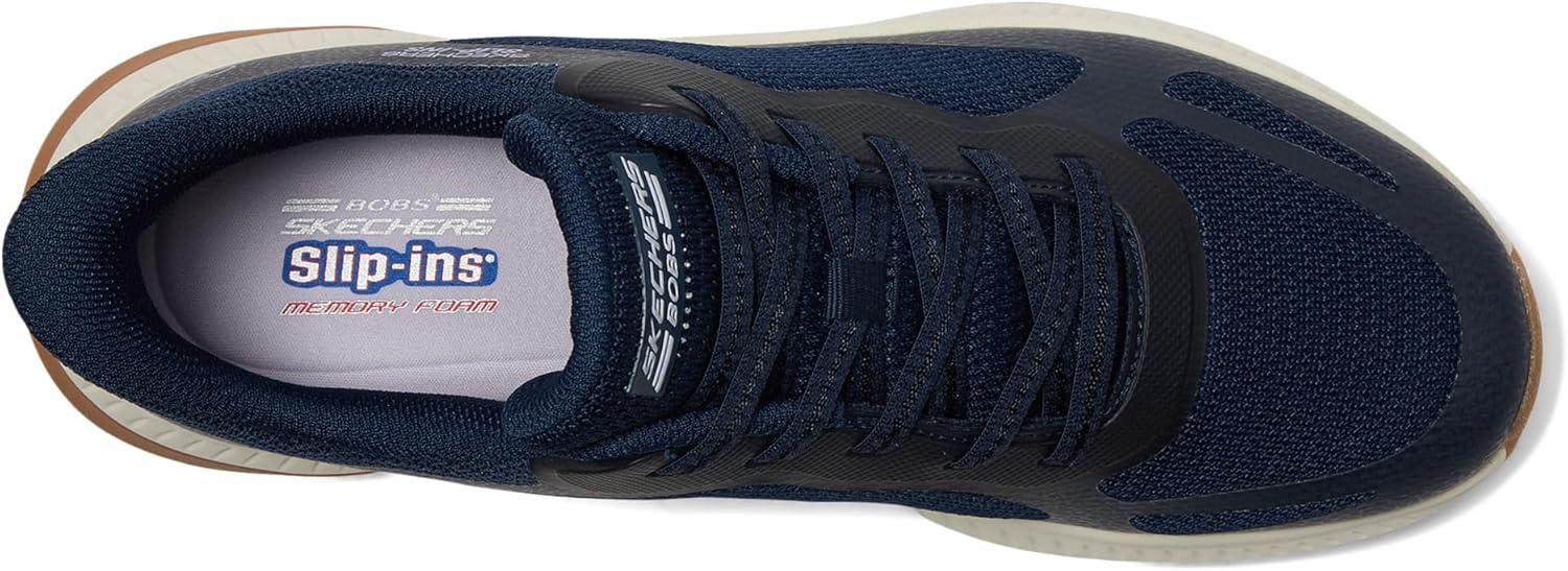 imageSkechers Womens Hands Free Slipins Bobs Squad 4 Staple LookNavy