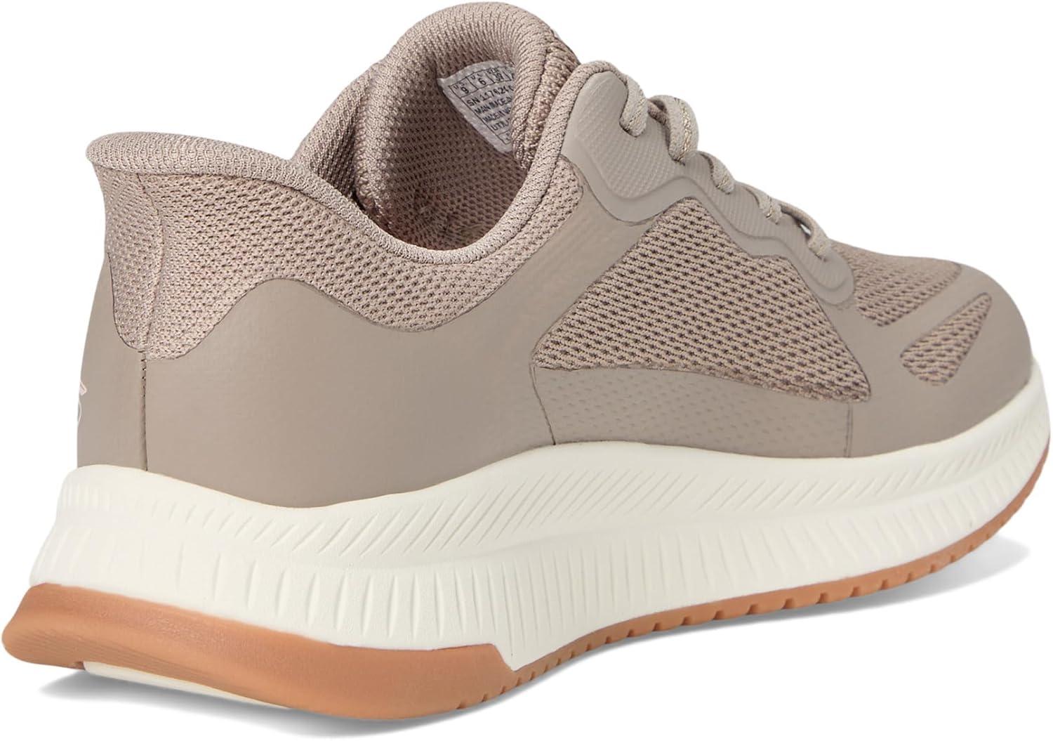 imageSkechers Womens Hands Free Slipins Bobs Squad 4 Staple LookTaupe