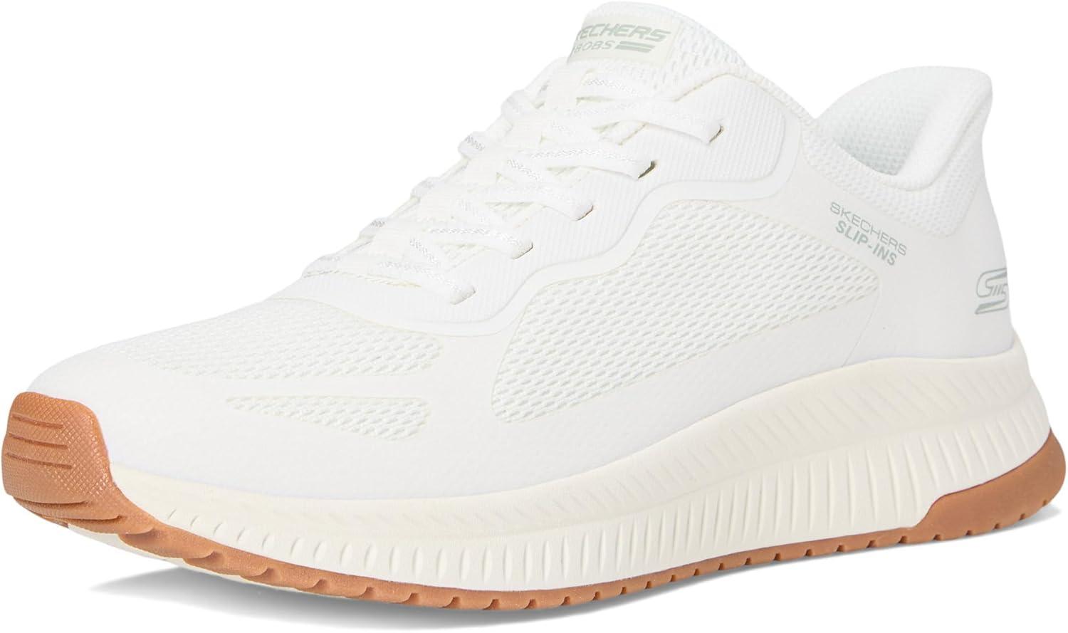 imageSkechers Womens Hands Free Slipins Bobs Squad 4 Staple LookWhite
