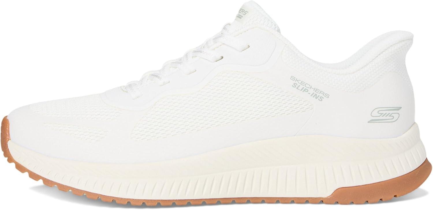 imageSkechers Womens Hands Free Slipins Bobs Squad 4 Staple LookWhite