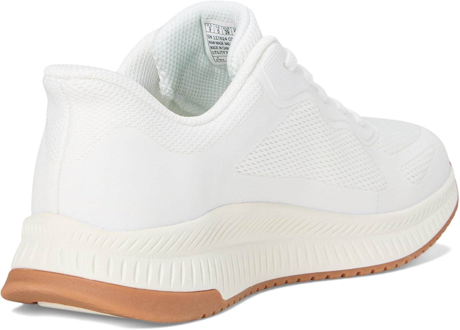 imageSkechers Womens Hands Free Slipins Bobs Squad 4 Staple LookWhite