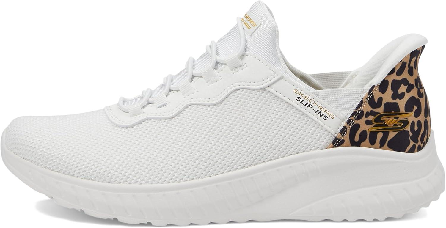 imageSkechers Womens Hands Free Slipins Bobs Squad Chaos Seize The HourWhite