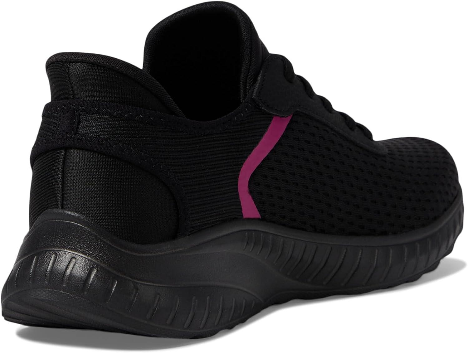 imageSkechers Womens Hands Free Slipins Bobs Squad Chaos Stroke of LuckBlackBlack