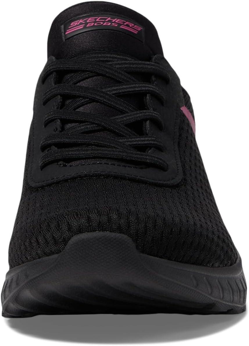 imageSkechers Womens Hands Free Slipins Bobs Squad Chaos Stroke of LuckBlackBlack