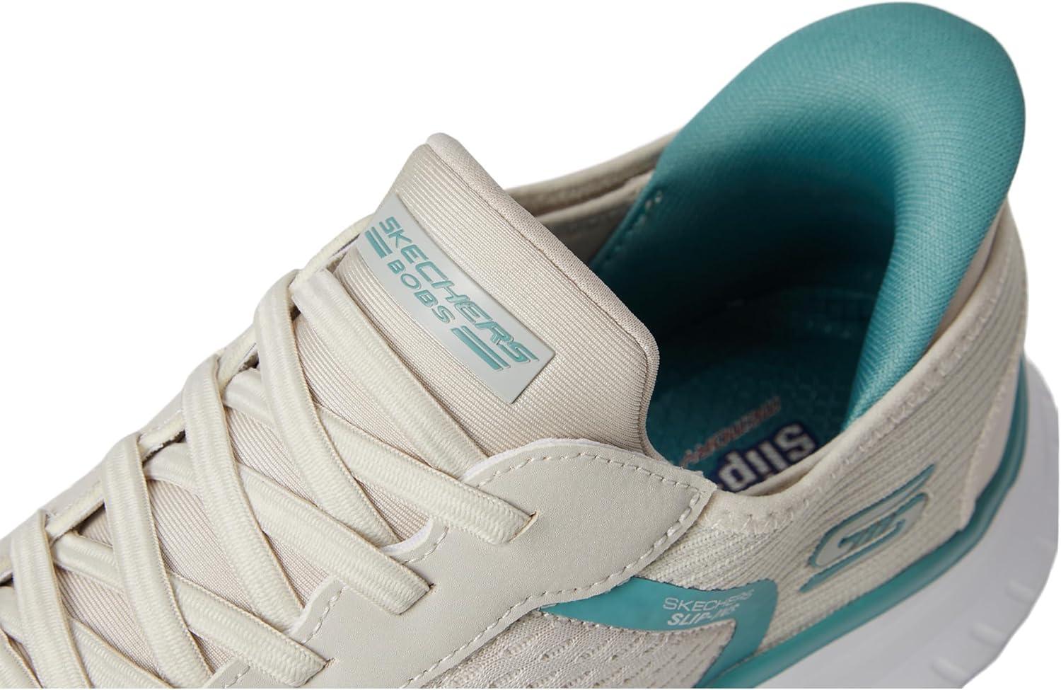 imageSkechers Womens Hands Free Slipins Bobs Squad Chaos Stroke of LuckNatural