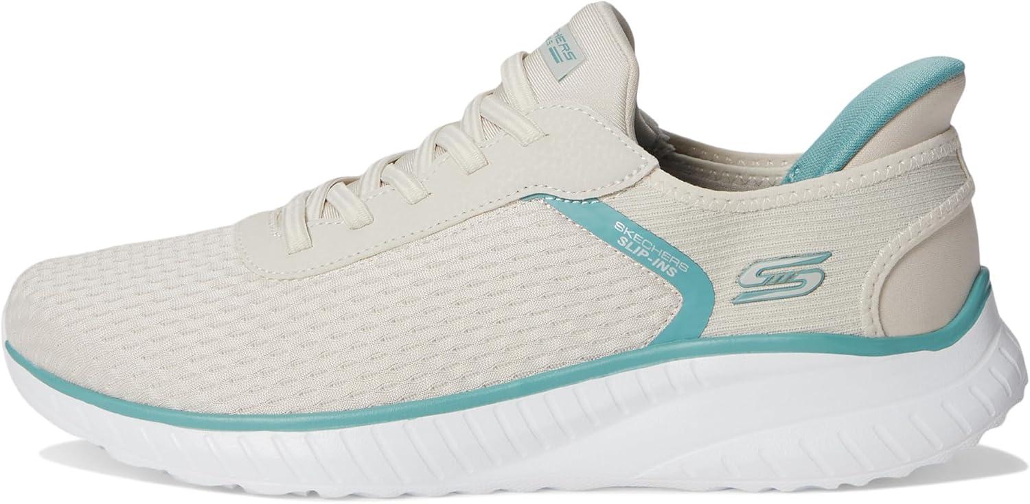 imageSkechers Womens Hands Free Slipins Bobs Squad Chaos Stroke of LuckNatural