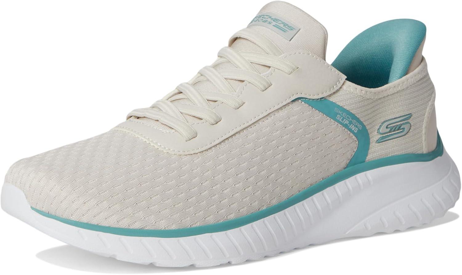 imageSkechers Womens Hands Free Slipins Bobs Squad Chaos Stroke of LuckNatural