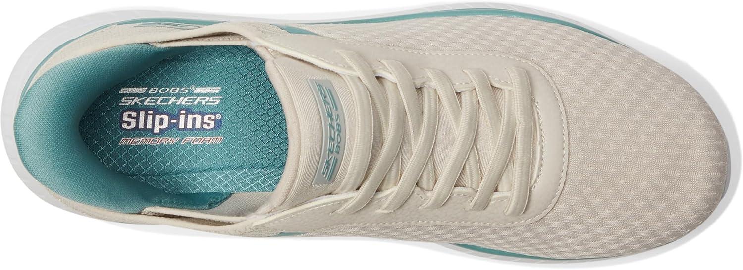 imageSkechers Womens Hands Free Slipins Bobs Squad Chaos Stroke of LuckNatural