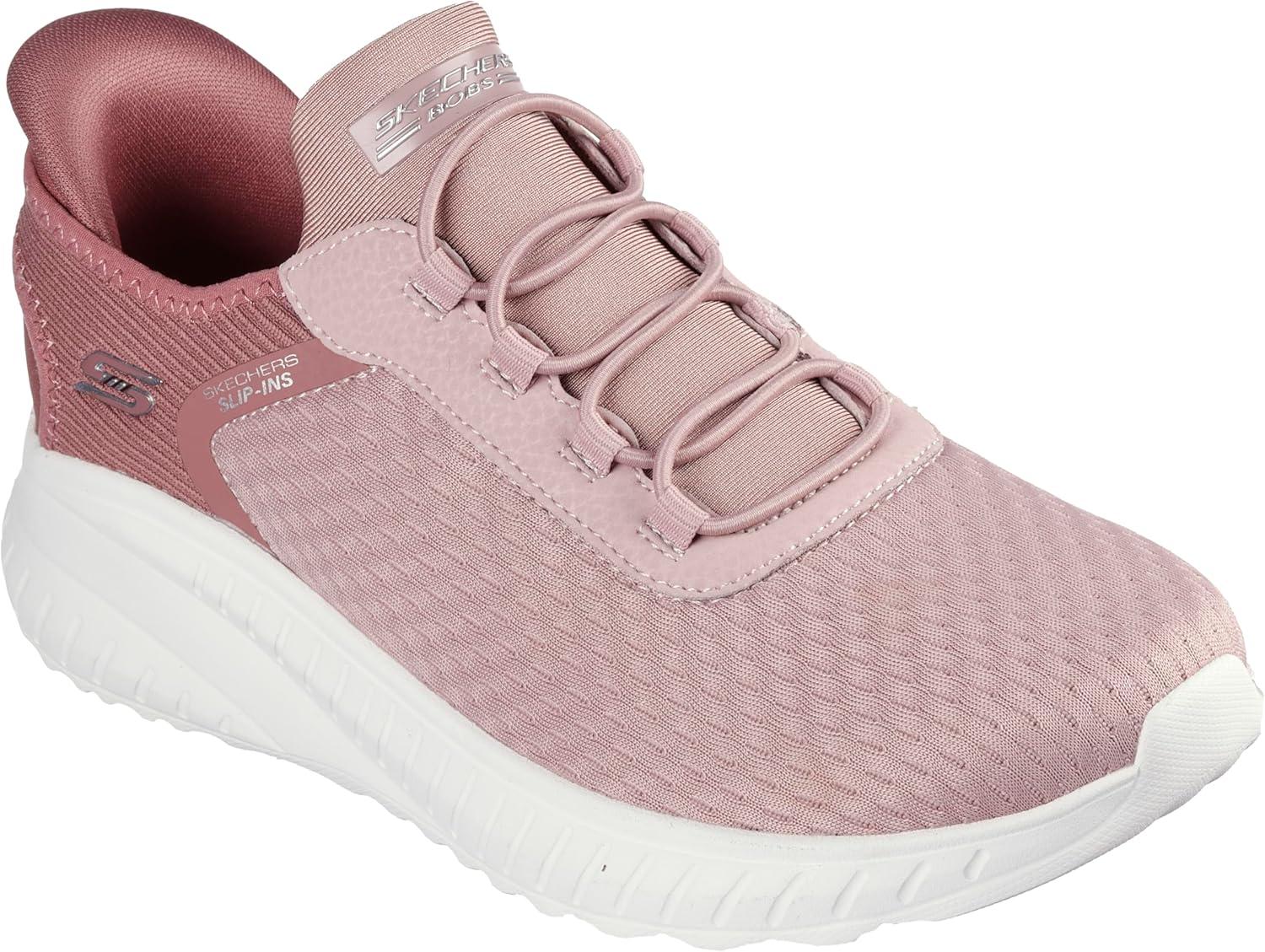 imageSkechers Womens Hands Free Slipins Bobs Squad Chaos SneakersBlush