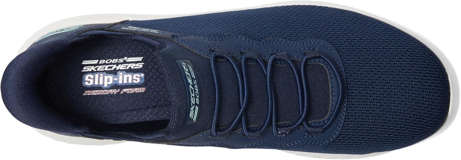 imageSkechers Womens Hands Free Slipins Bobs Squad Chaos SneakersNavy