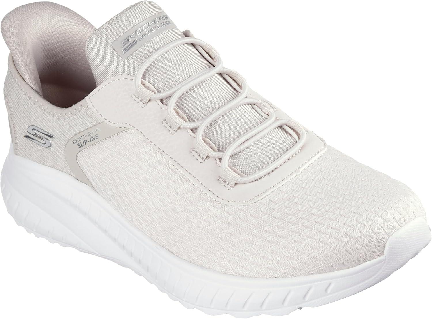 imageSkechers Womens Hands Free Slipins Bobs Squad Chaos SneakersOffwhite