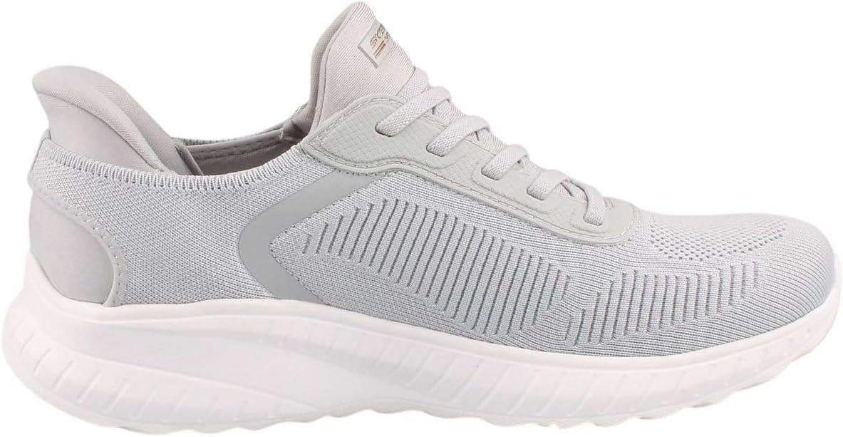 imageSkechers Womens Hands Free Slipins Bobs Squad ChaosCurrent MuseLight Gray