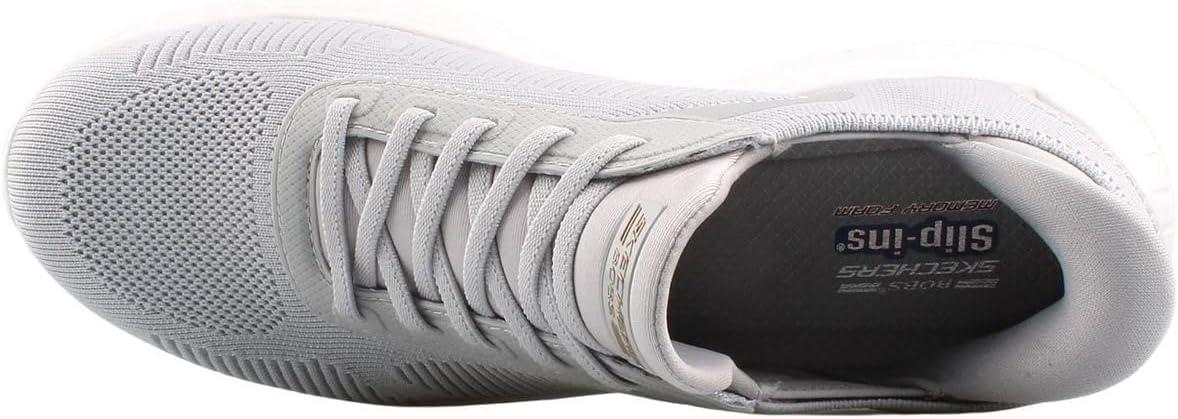 imageSkechers Womens Hands Free Slipins Bobs Squad ChaosCurrent MuseLight Gray