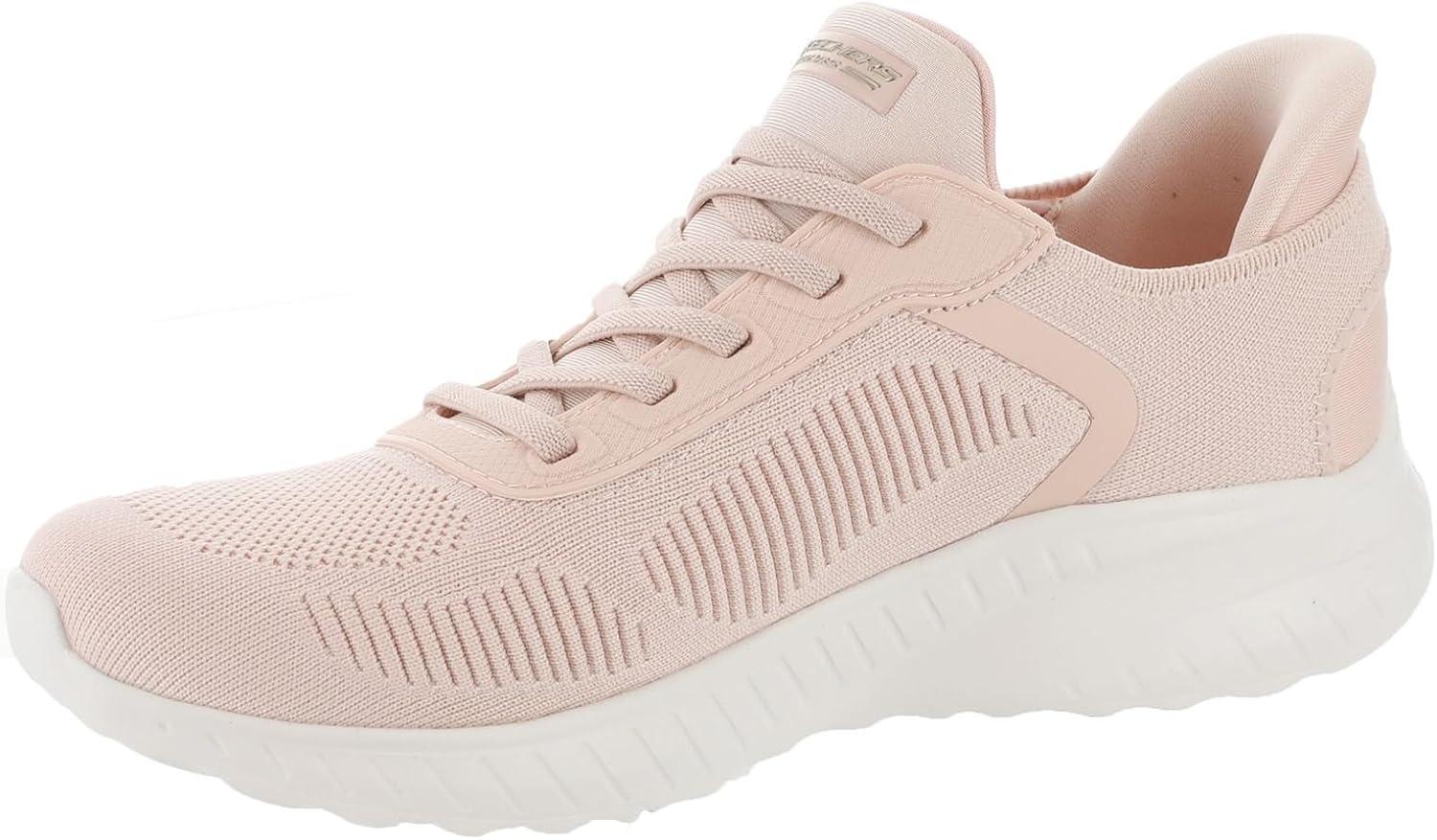 imageSkechers Womens Hands Free Slipins Bobs Squad ChaosCurrent MuseLight Pink