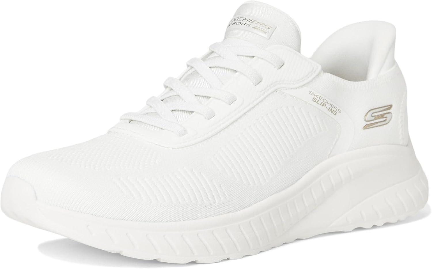 imageSkechers Womens Hands Free Slipins Bobs Squad ChaosCurrent MuseOffwhite