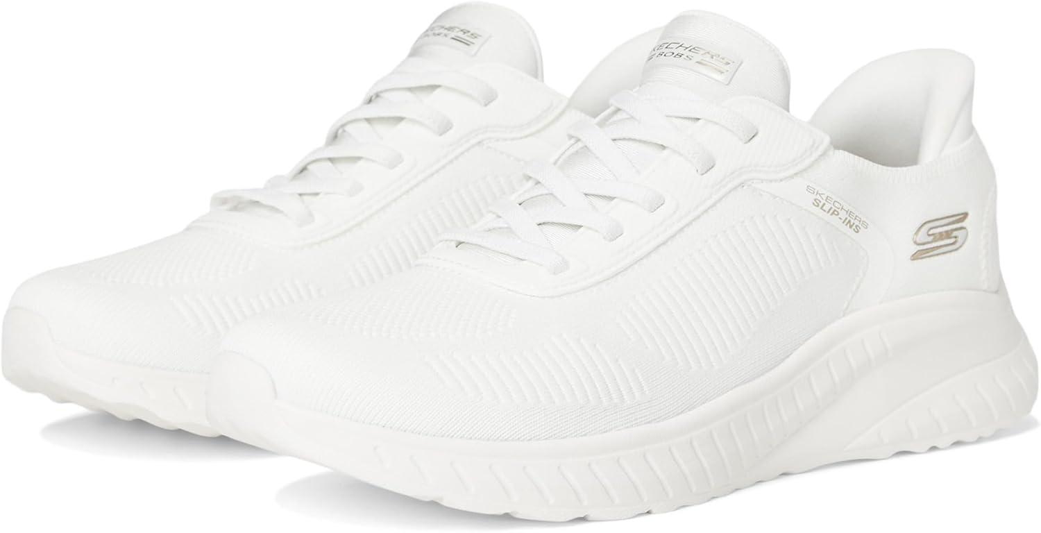 imageSkechers Womens Hands Free Slipins Bobs Squad ChaosCurrent MuseOffwhite