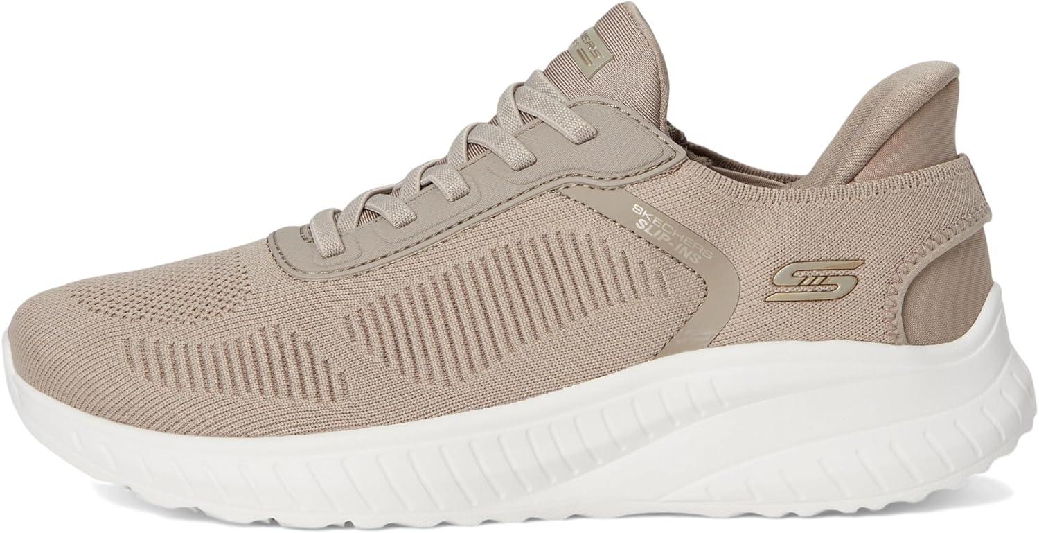 imageSkechers Womens Hands Free Slipins Bobs Squad ChaosCurrent MuseTaupe
