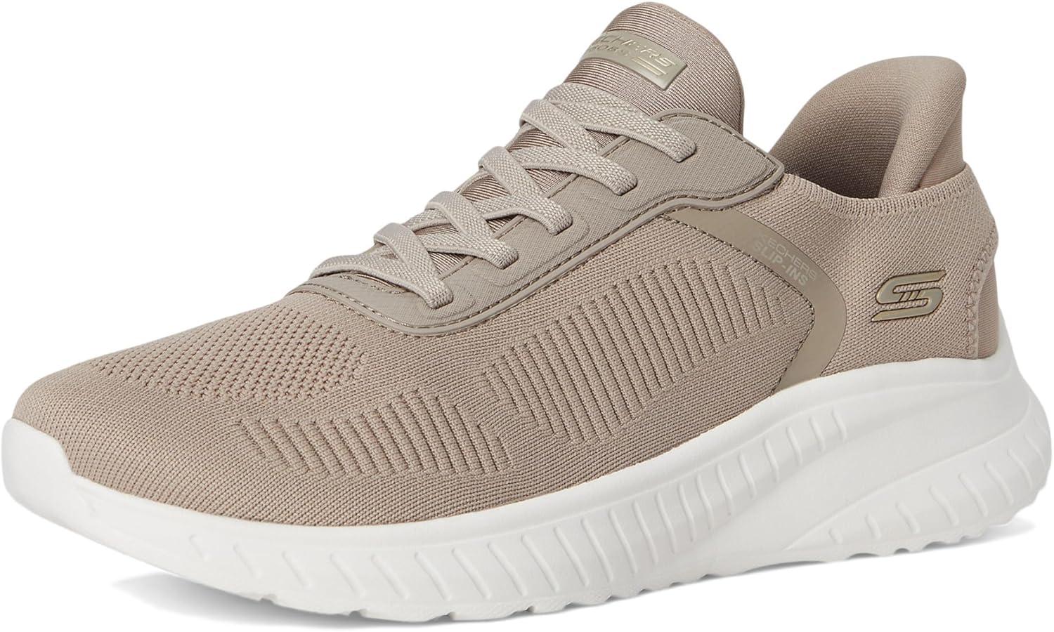 imageSkechers Womens Hands Free Slipins Bobs Squad ChaosCurrent MuseTaupe