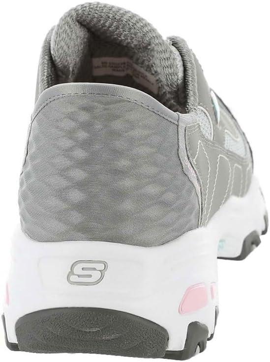 imageSkechers Womens Hands Free Slipins DLitesGrey Light Pinkgylp