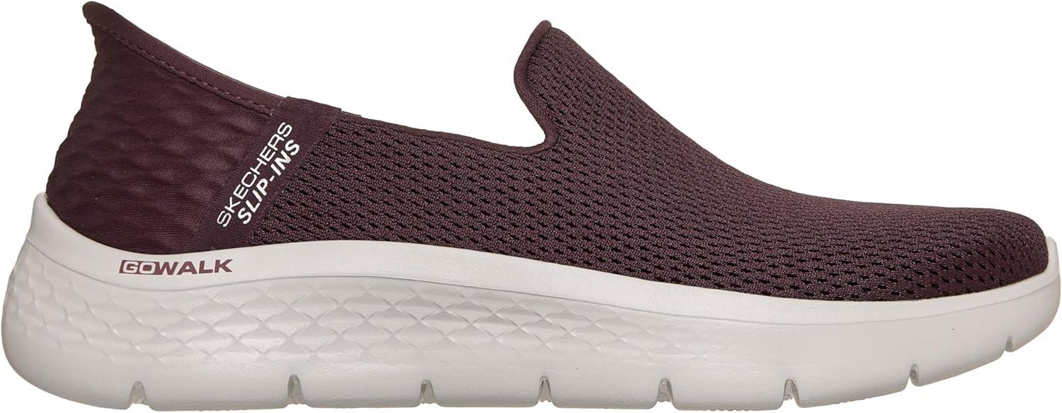 imageSkechers Womens Hands Free Slipins Go Walk Flex SneakersBurgundy