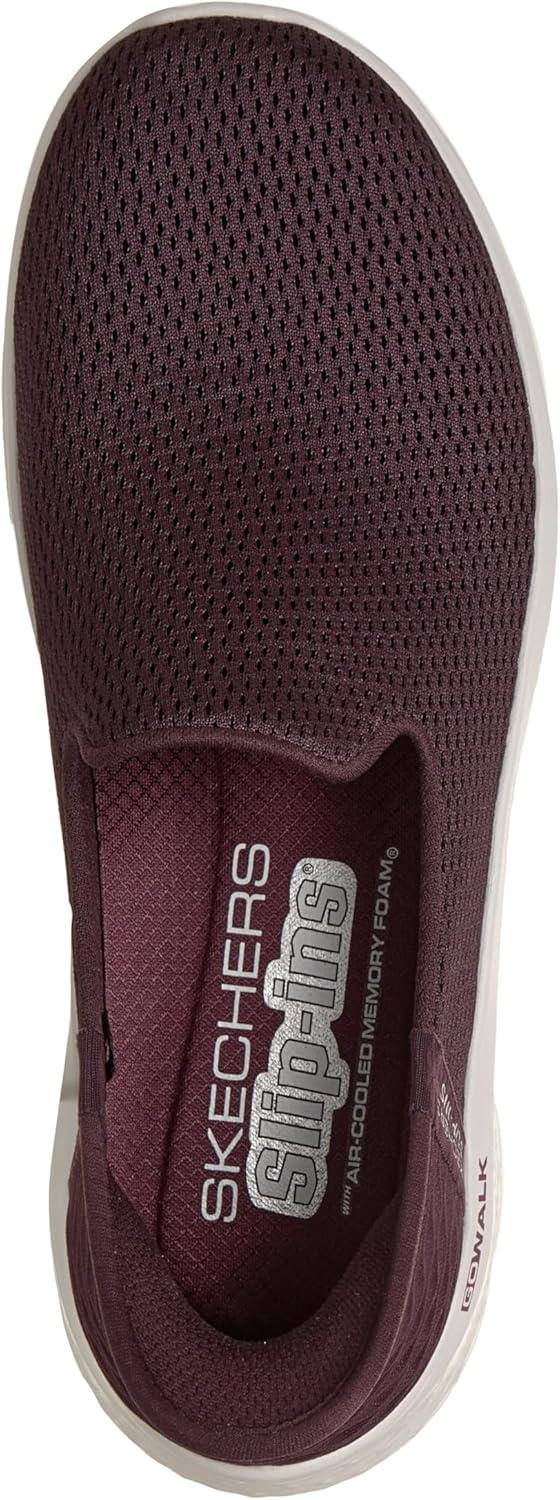 imageSkechers Womens Hands Free Slipins Go Walk Flex SneakersBurgundy