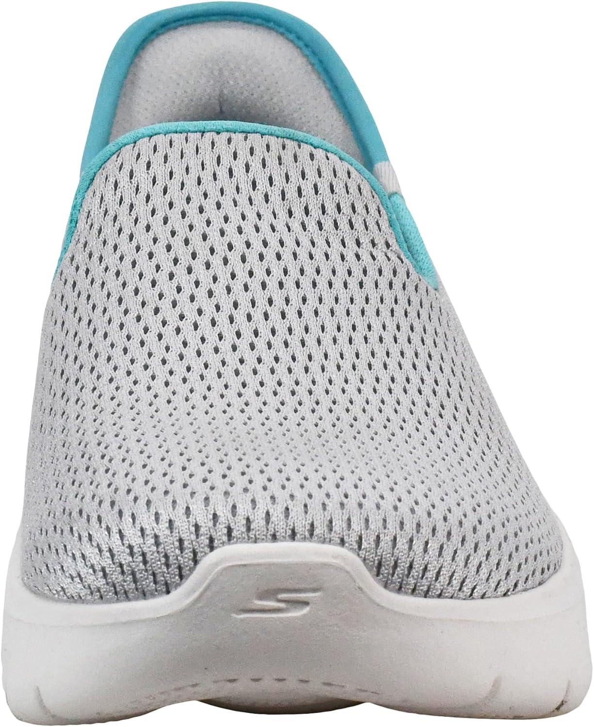 imageSkechers Womens Hands Free Slipins Go Walk Flex SneakersGreyLight Blue