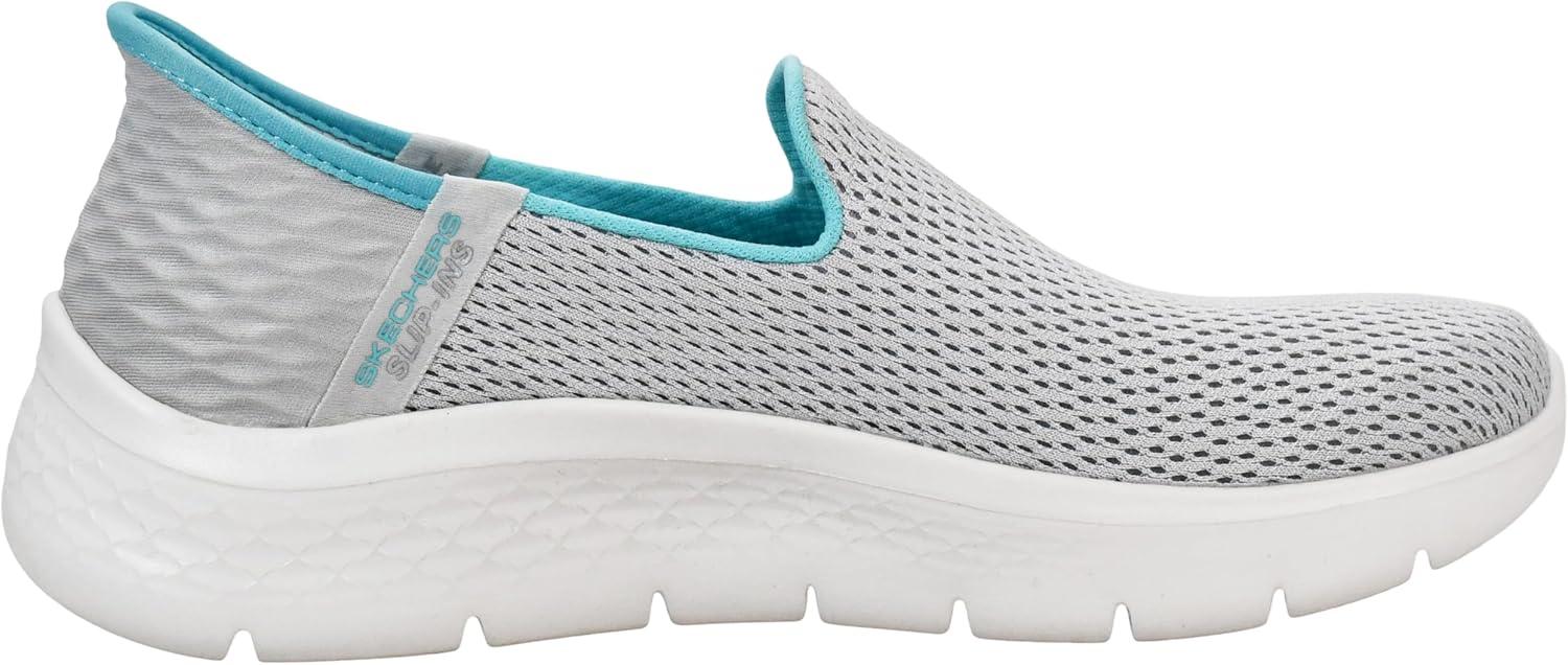 imageSkechers Womens Hands Free Slipins Go Walk Flex SneakersGreyLight Blue