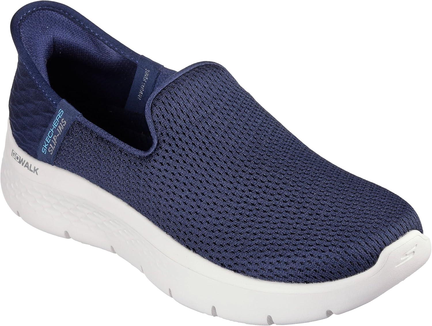 imageSkechers Womens Hands Free Slipins Go Walk Flex SneakersNavy