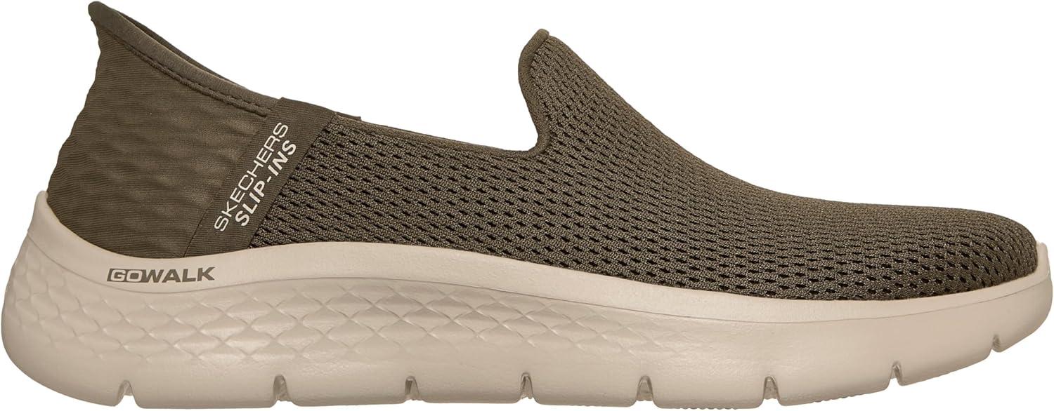 imageSkechers Womens Hands Free Slipins Go Walk Flex SneakersOlive