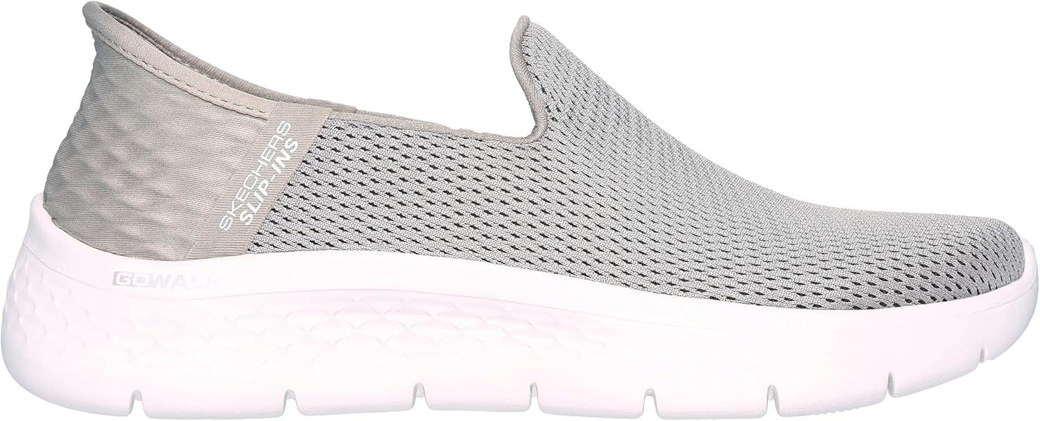 imageSkechers Womens Hands Free Slipins Go Walk Flex SneakersTaupeBlue