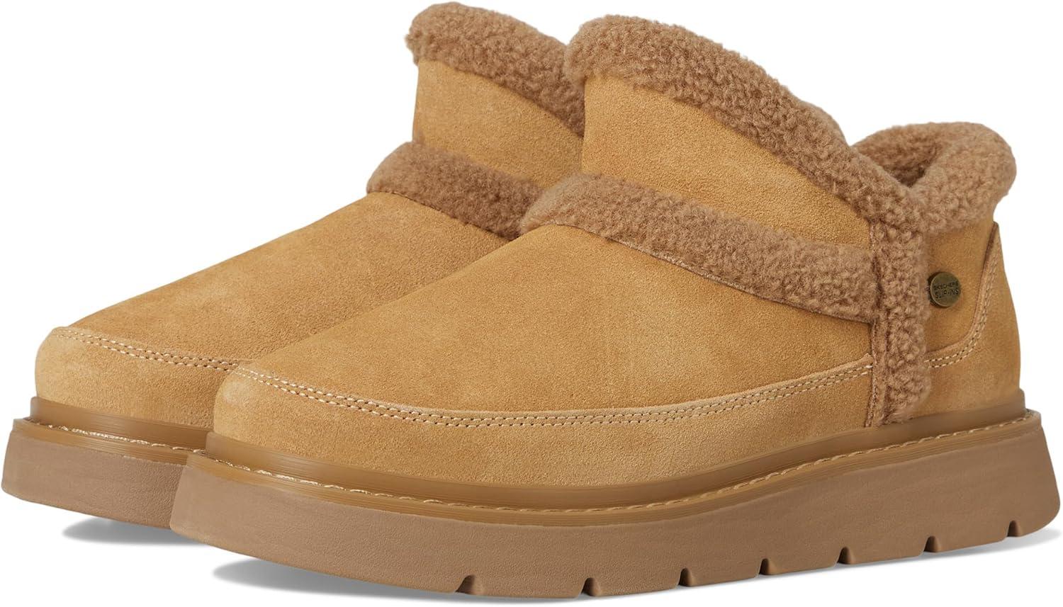 imageSkechers Womens Hands Free Slipins Keepsakes Lite Bootie Ankle BootChestnut