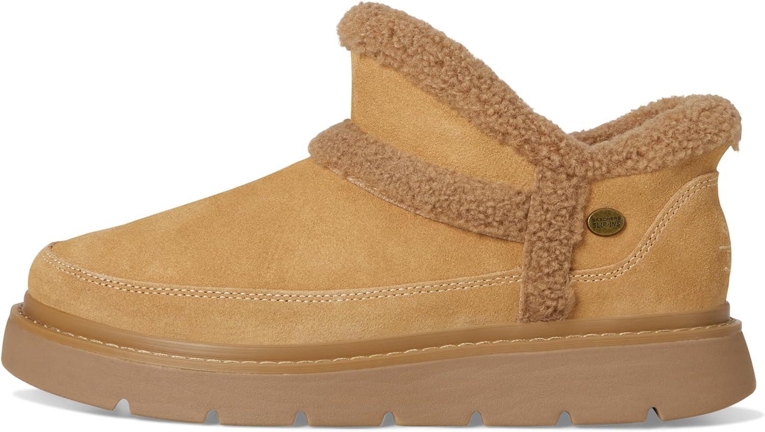 imageSkechers Womens Hands Free Slipins Keepsakes Lite Bootie Ankle BootChestnut