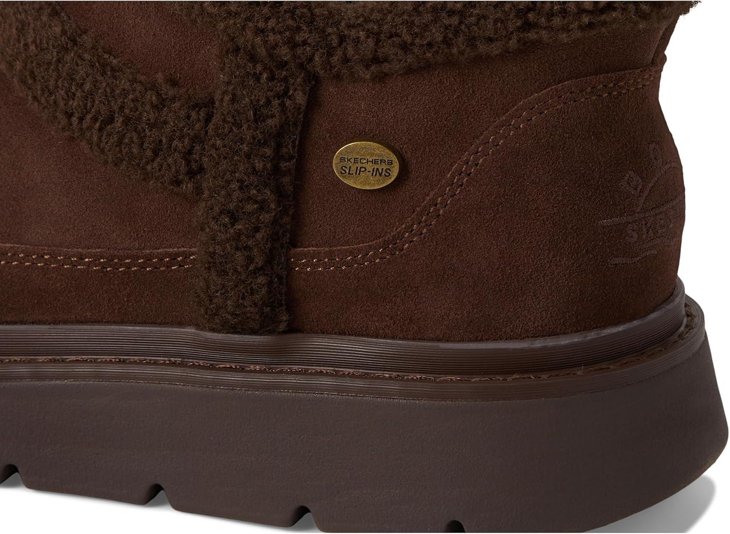 imageSkechers Womens Hands Free Slipins Keepsakes Lite Bootie Ankle BootChocolate