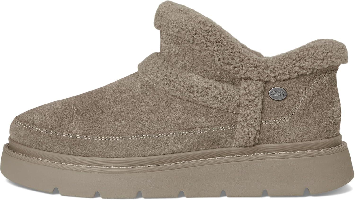 imageSkechers Womens Hands Free Slipins Keepsakes Lite Bootie Ankle BootTaupe