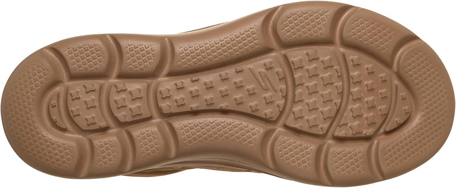 imageSkechers Womens Hands Free Slipins OnThego Encore Quilted Nylon Chugga Ankle BootChestnut