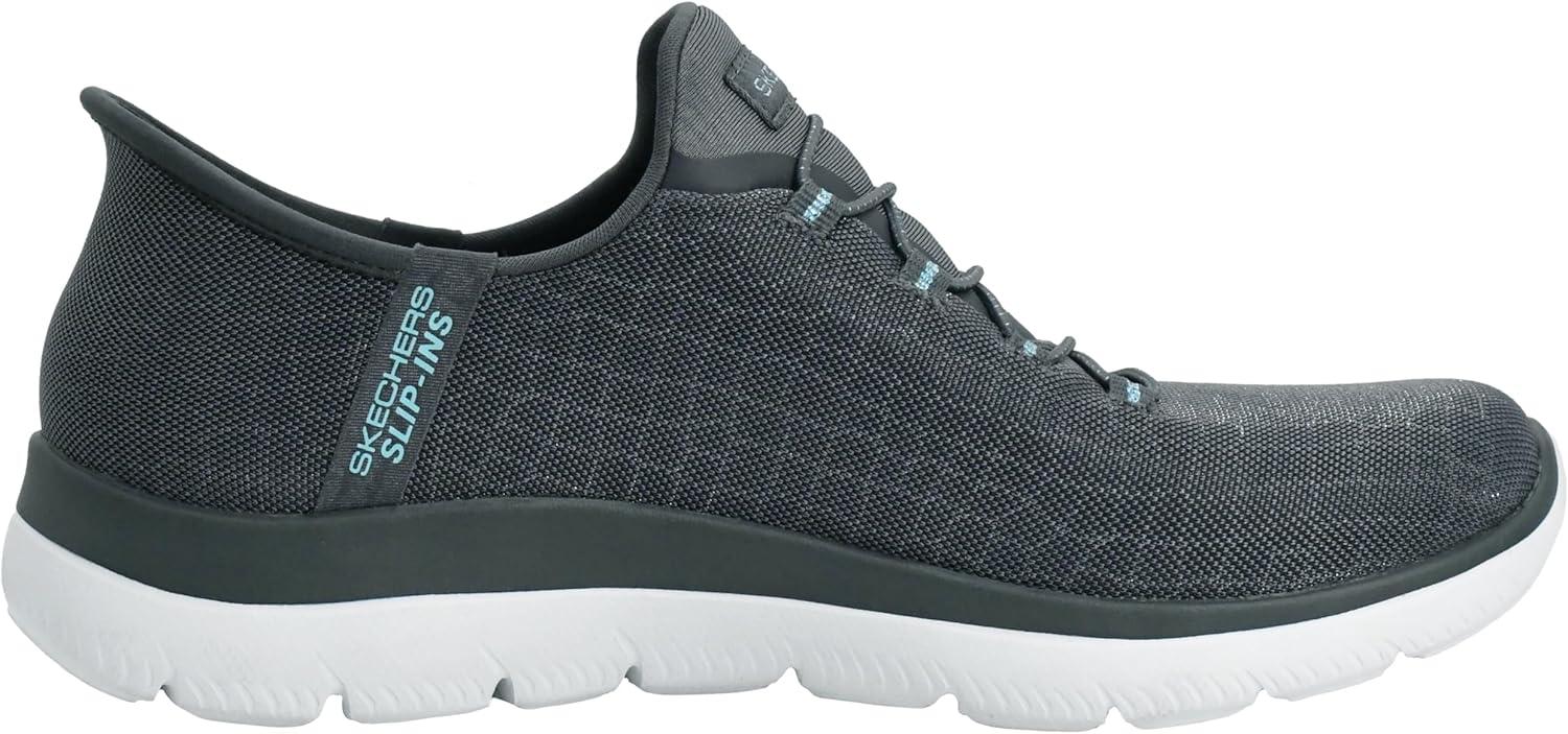 imageSkechers Womens Hands Free Slipins SummitsClassy NightGreyLight Blue