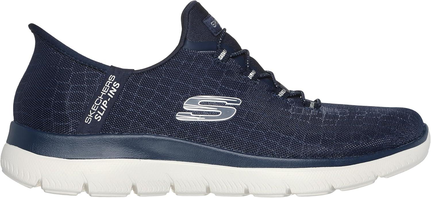 imageSkechers Womens Hands Free Slipins SummitsClassy NightNavySilver