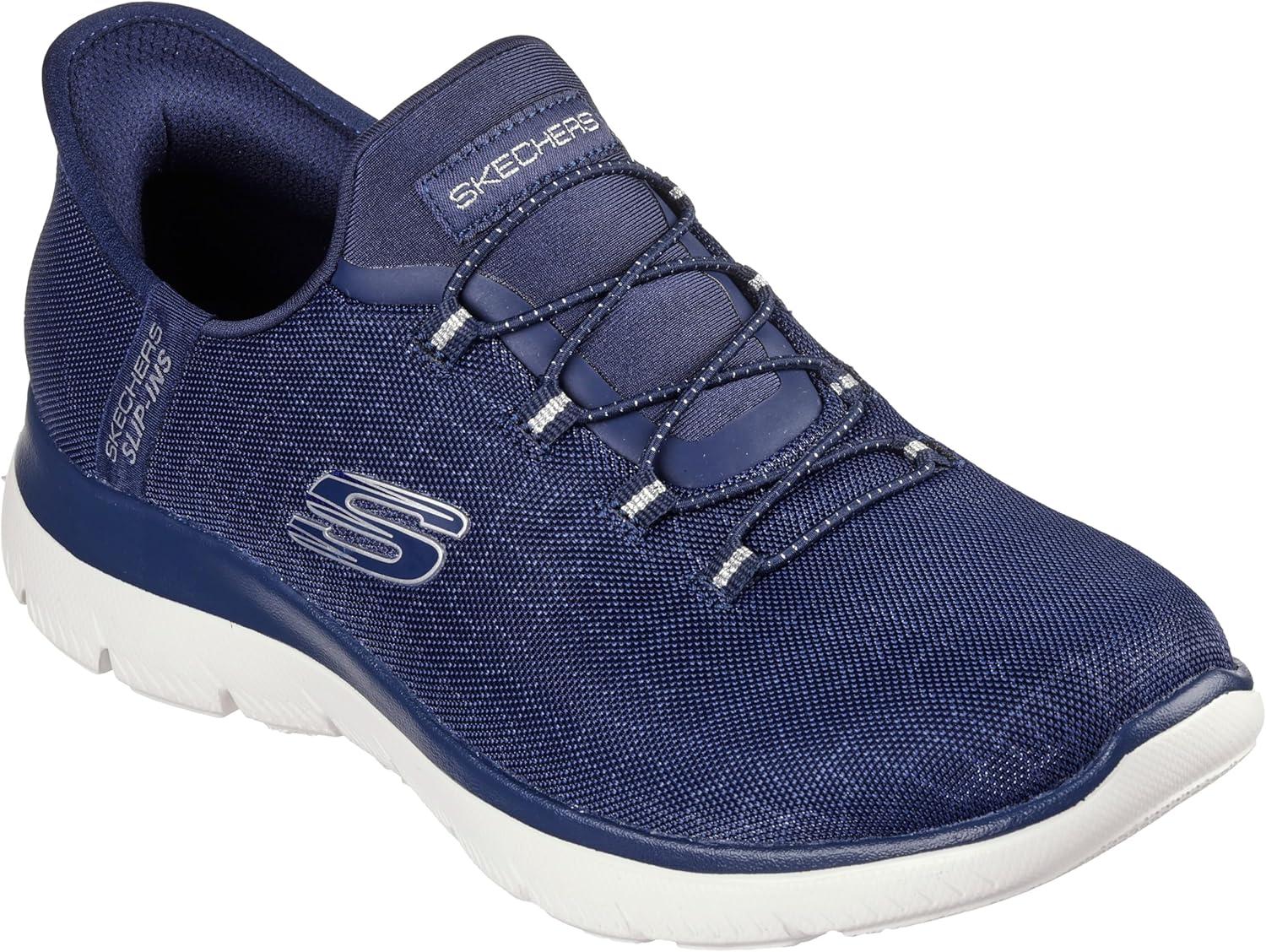 imageSkechers Womens Hands Free Slipins SummitsClassy NightNavySilver