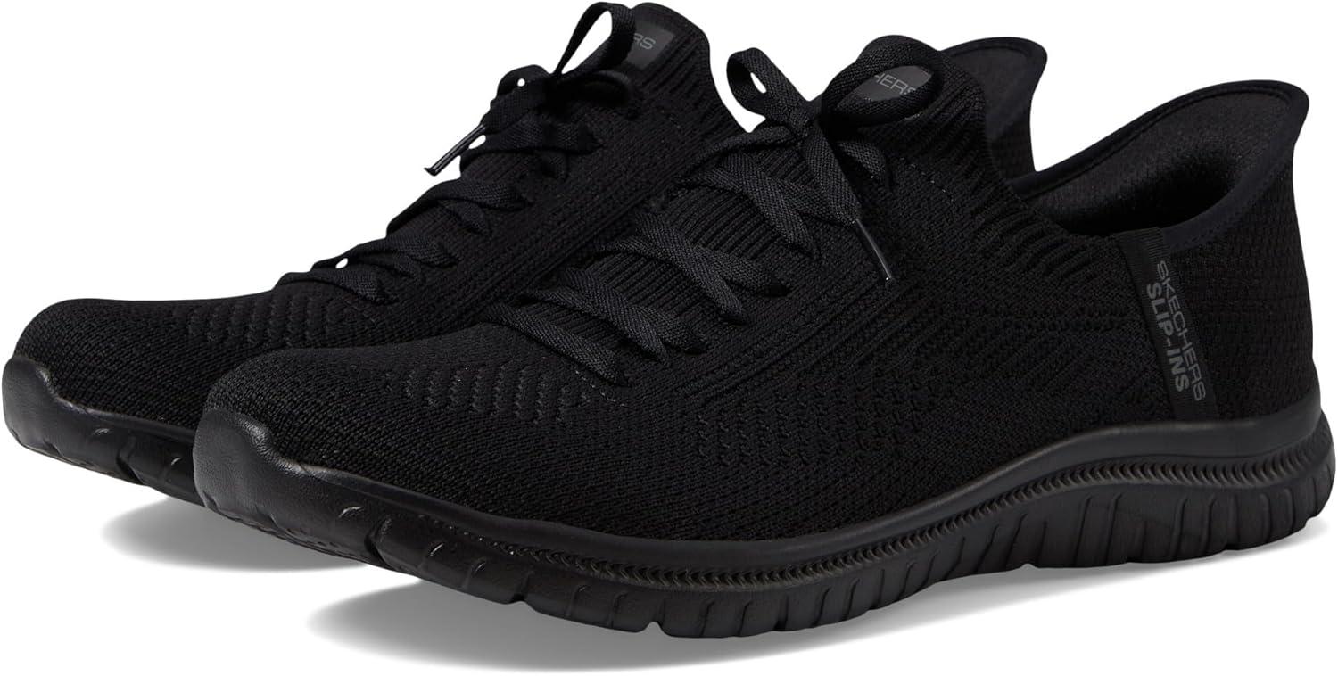 imageSkechers Womens Hands Free Slipins Virtue DivintyBlackBlackbbk