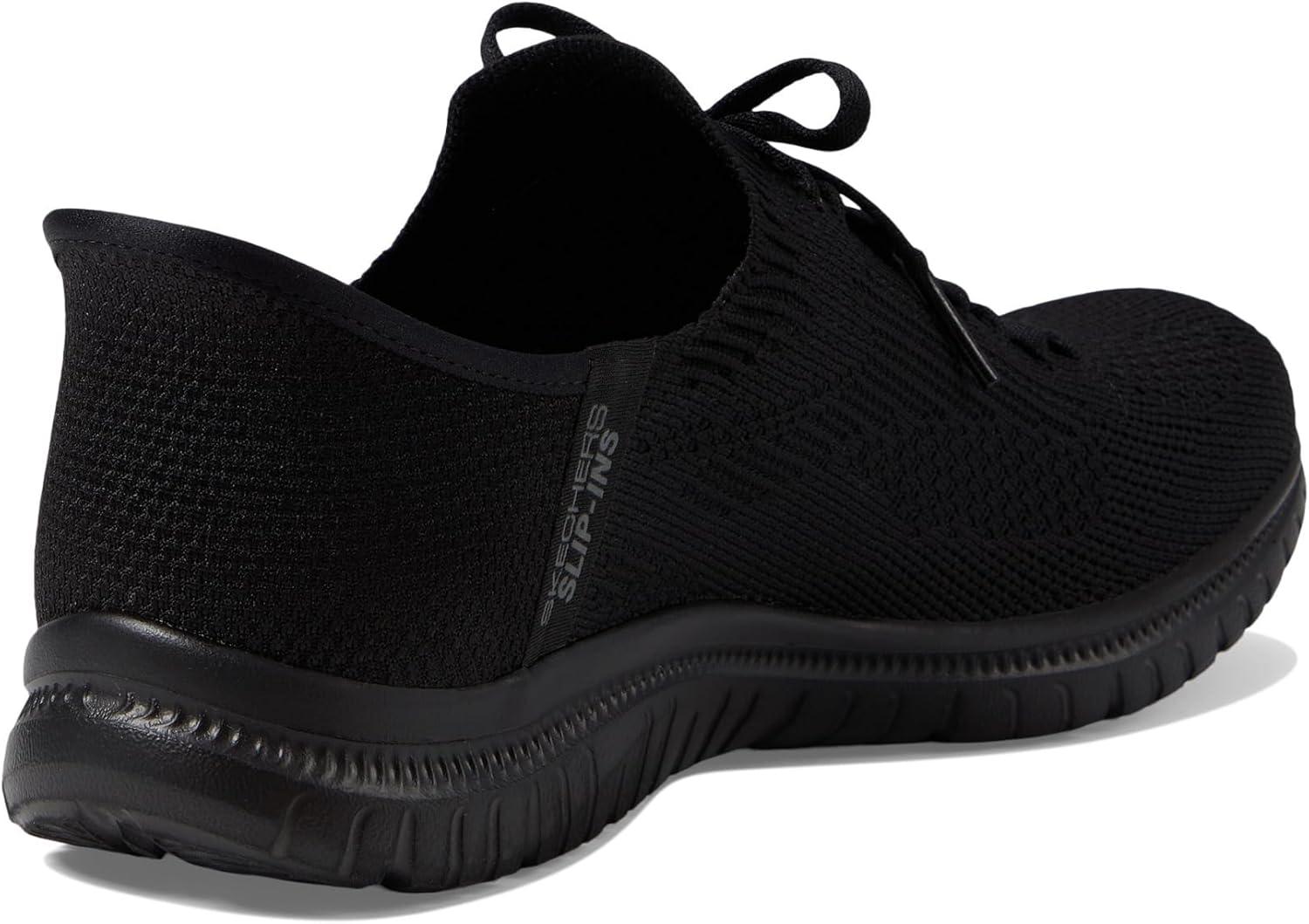 imageSkechers Womens Hands Free Slipins Virtue DivintyBlackBlackbbk