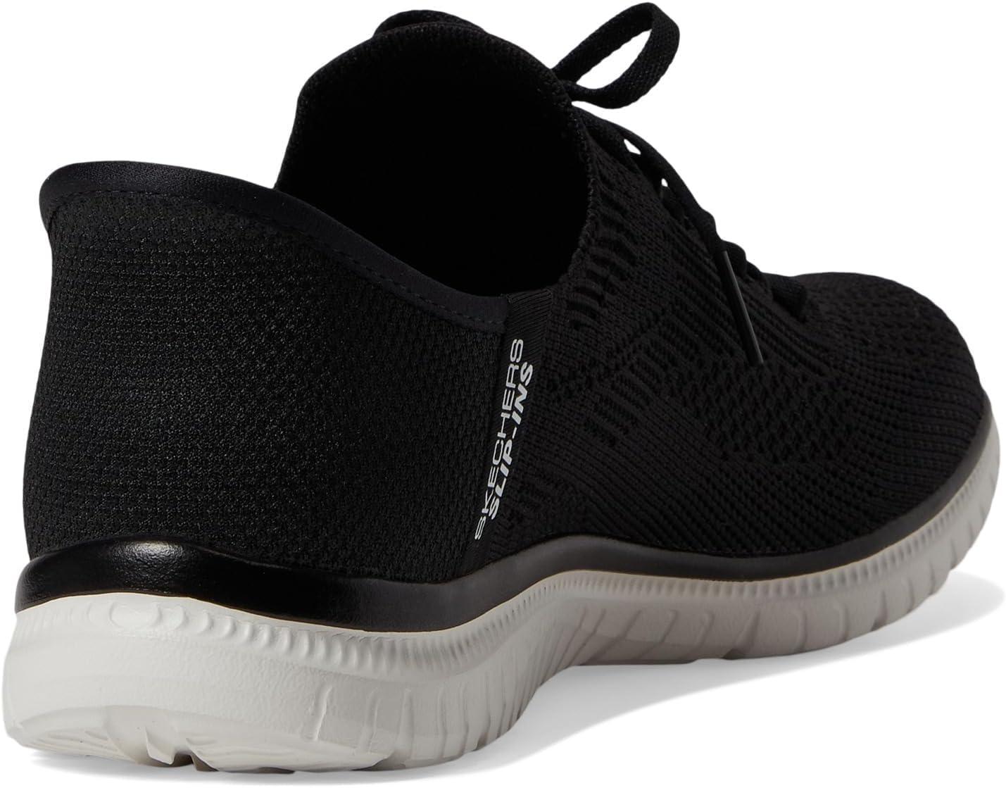 imageSkechers Womens Hands Free Slipins Virtue DivintyBlackWhitebkw