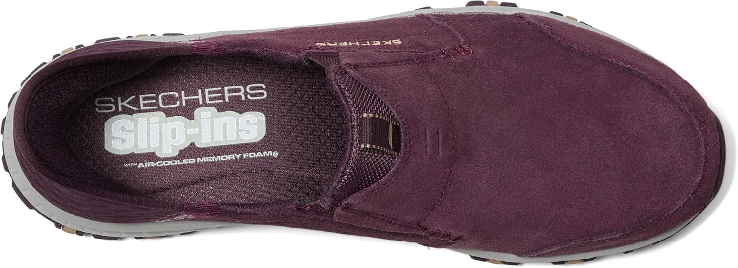 imageSkechers Womens Hillcrest Sunapee Hands Free SlipIn LoafersBurgundy