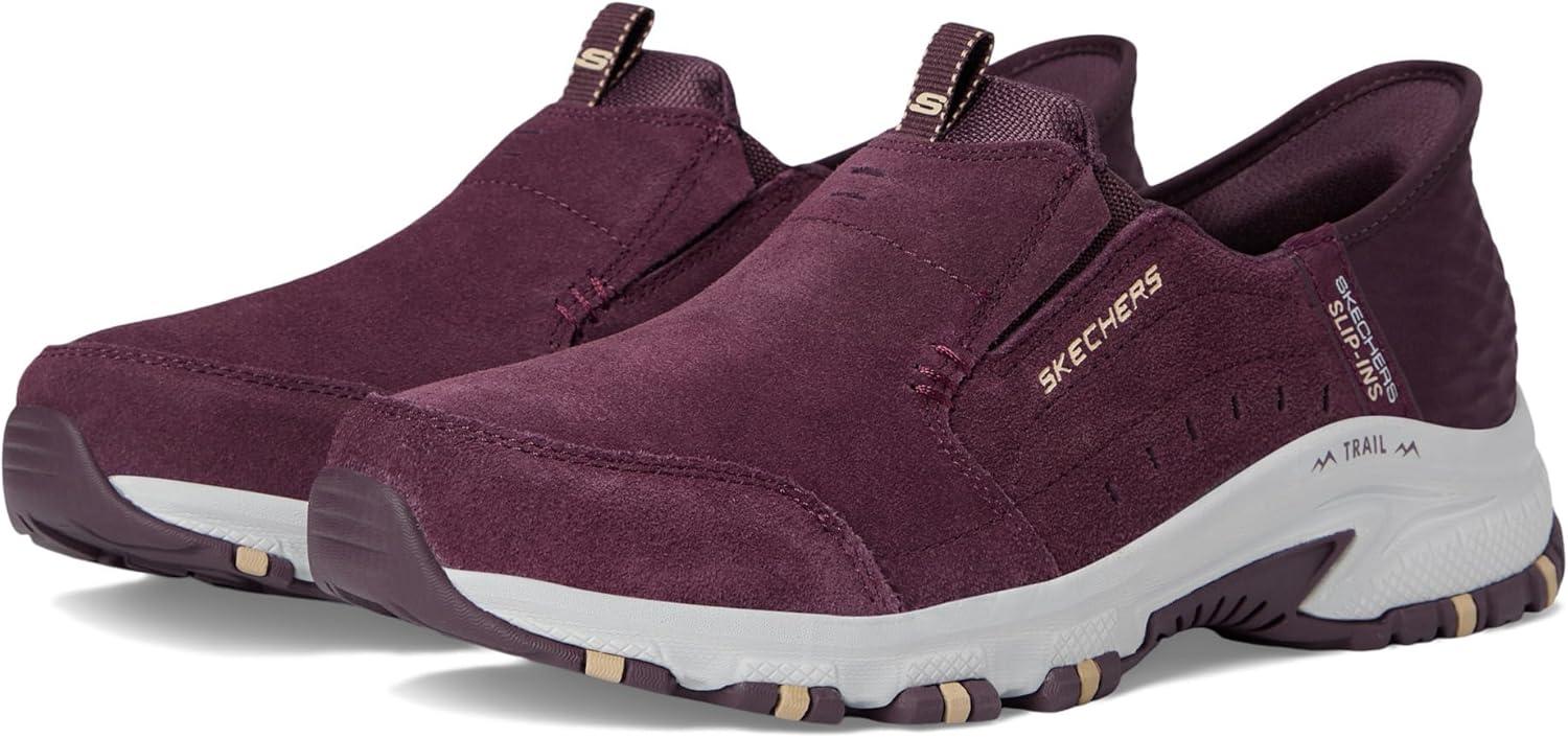 imageSkechers Womens Hillcrest Sunapee Hands Free SlipIn LoafersBurgundy