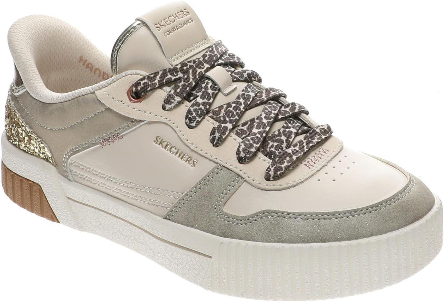 imageSkechers Womens Jade Hands Free Slipins SneakersNaturalGold