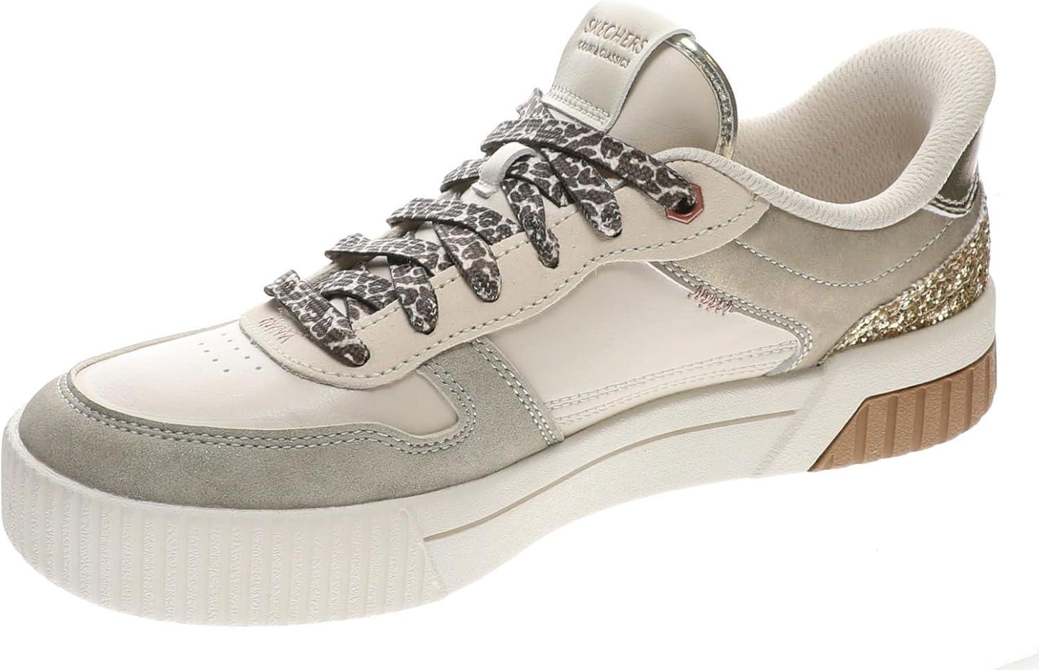 imageSkechers Womens Jade Hands Free Slipins SneakersNaturalGold